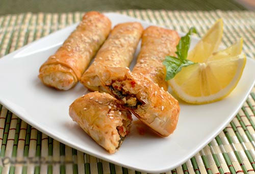 Kết quả hình ảnh cho nem gà rán hấp dẫn