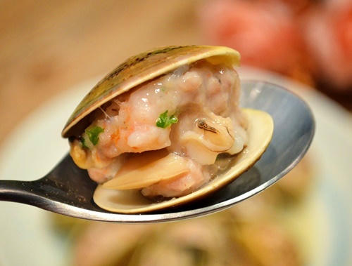 Kết quả hình ảnh cho Ngao nhồi tôm thịt