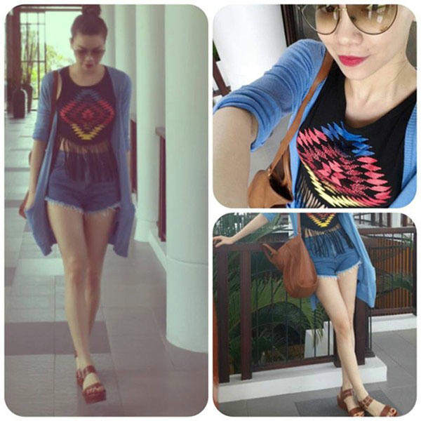 Kết quả hình ảnh cho Áo thun Hồ Ngọc Hà