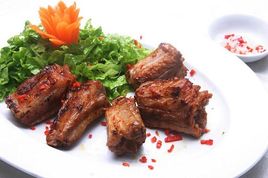 Kết quả hình ảnh cho Sườn nướng muối ớt