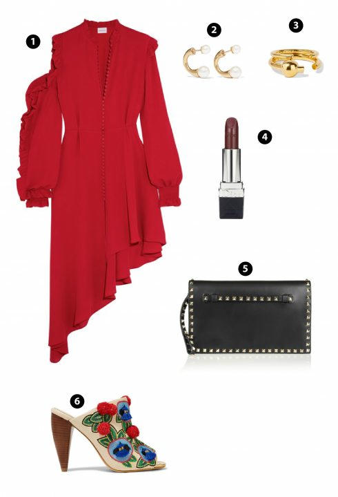 1. Magda Butrym/2. Maria Black/4. Dior/ 5. Valentino