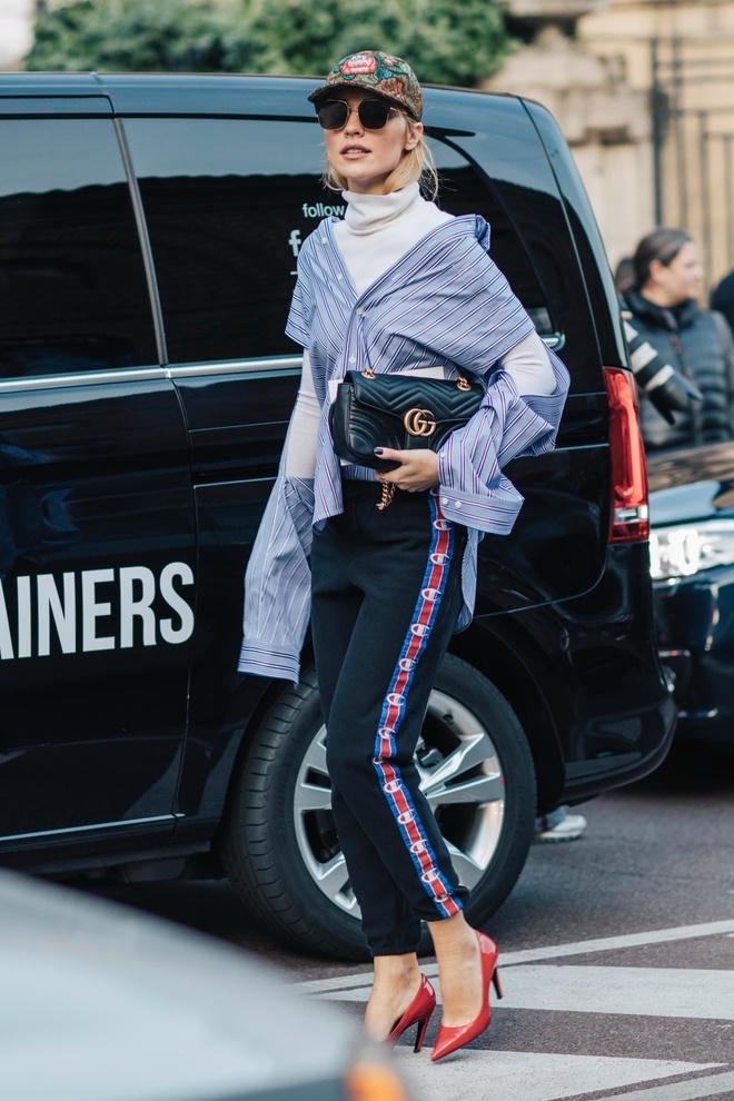 Những cách biến quần thể thao trở nên sành điệu