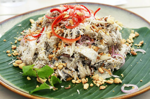 Kết quả hình ảnh cho Gỏi cá trích