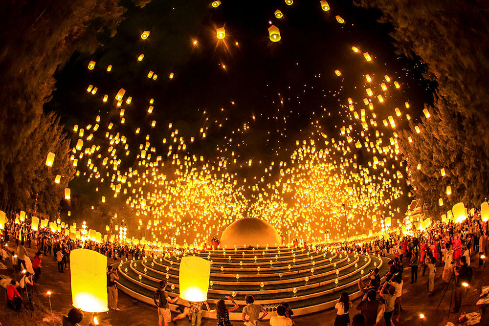 Di ngam Chiang Mai ruc sang trong le hoi Loy Krathong hinh anh 7