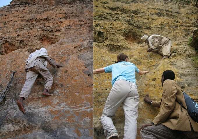 Những nhà thờ bí mật ẩn trong vách đá dựng đứng ở Ethiopia