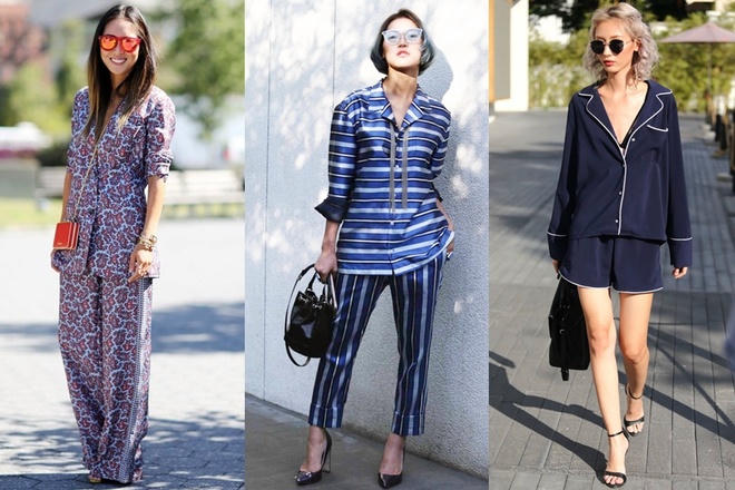 Mặc đồ ngủ ra đường thế nào cho đẹp