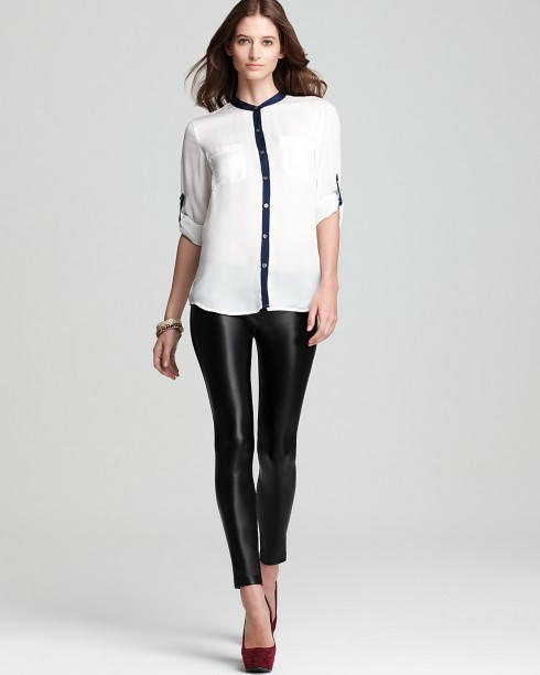 5 kiểu biến tấu độc đáo với sơ mi trắng 7