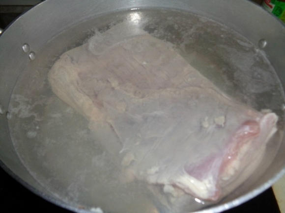 Thịt trần nước sôi 0