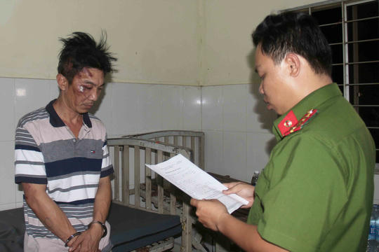  Nghi can Phạm Văn Mười. Ảnh: Công an cung cấp 