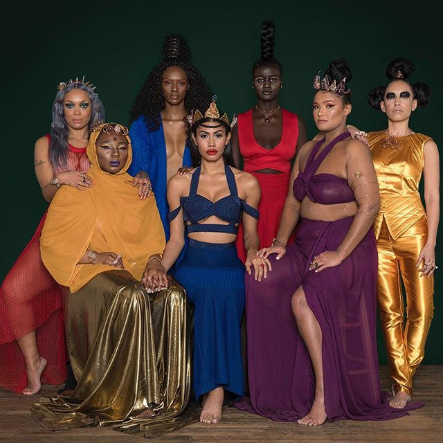 vẻ đẹp đạc biệt của làng thời trang Khoudia Diop