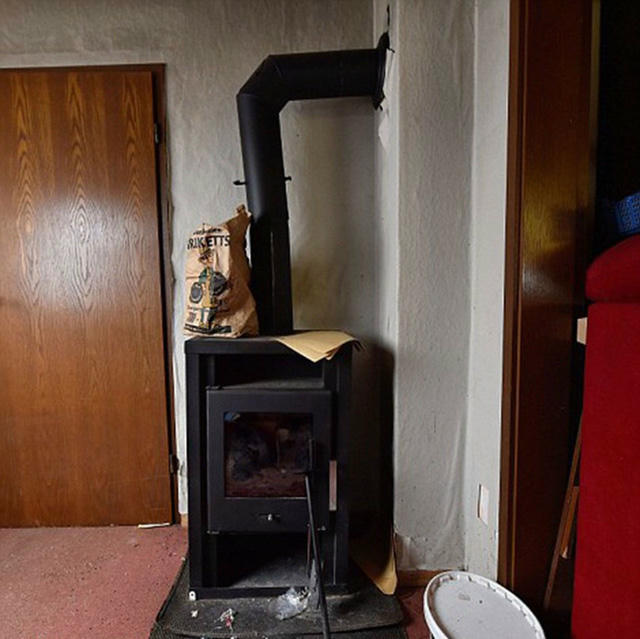  Nơi thi thể nạn nhân bị thiêu đốt. 