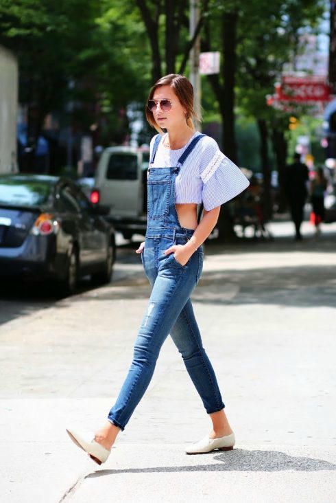 ELLE Style Calendar: Cá tính với quần yếm jeans 324