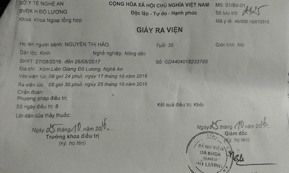 mổ nhầm, cắt ruột thừa, u nang buồng trứng