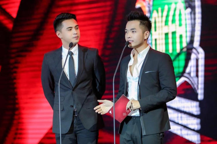 Phạm Hồng Phước tại lễ trao giải