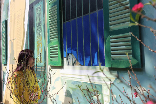 Chẳng cần đi đâu xa, giữa Hà Nội cũng có địa chỉ sống ảo tuyệt đẹp dịp Tết này hình ảnh 4 chang can di dau xa, giua ha noi cung co dia chi song ao tuyet dep dip tet nay hinh anh 4