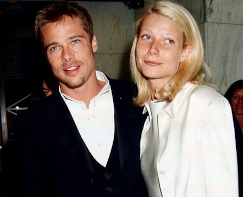 Trước Jennifer, Brad Pitt hẹn hò Gwyneth Paltrow từ năm 1994 đến 1997. Hai người quen khi cùng đóng phim Se7en.