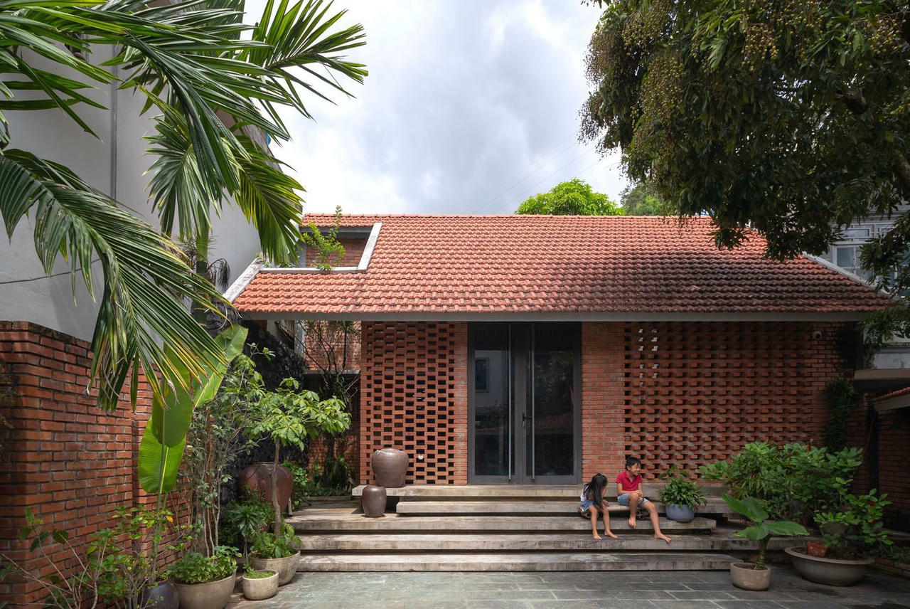 Ấn tượng với ngôi nhà cấp 4 xây nhưng không trát ảnh 2