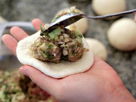Kết quả hình ảnh cho nguyên liệu làm bánh bao thịt