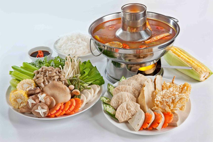 Kết quả hình ảnh cho lẩu thái chay