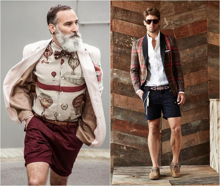 Kết quả hình ảnh cho Lịch lãm với vest và blazer,quần ngố