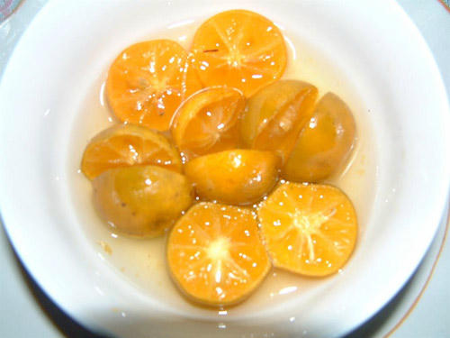 Kết quả hình ảnh cho mật ong hấp quất