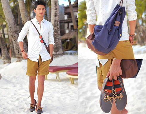 Kết quả hình ảnh cho áo thun quần short nam