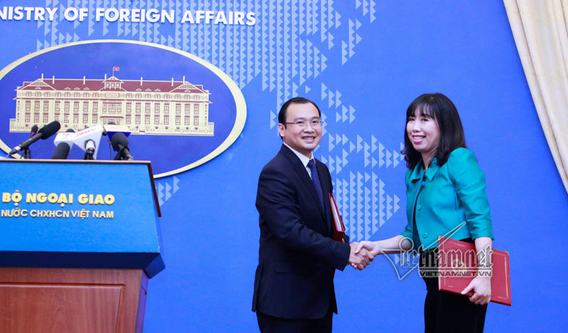 Lê Thị Thu Hằng, người phát ngôn, Bộ Ngoại giao