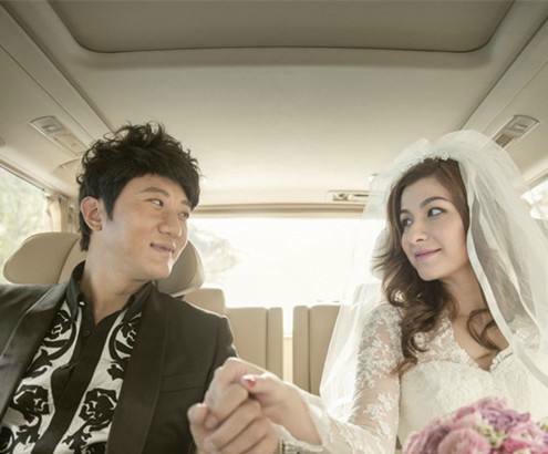 Ảnh cưới của Sofia và Quan Triết.