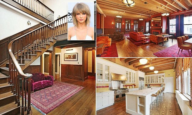 Căn penthouse sang chảnh của Taylor ở New York.
