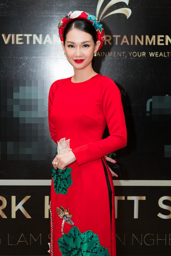 MC Quỳnh Chi tạisự kiện ra mắt Quỹ đầu tư giải trí Việt Nam vào chiều 26/7 tại TP HCM.