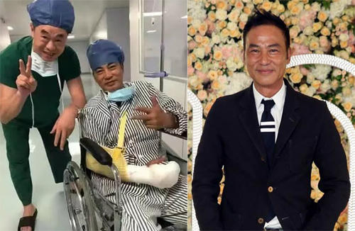 Nhậm Đạt Hoa phục hồi tốt sau hai ca phẫu thuật. Ảnh:On.