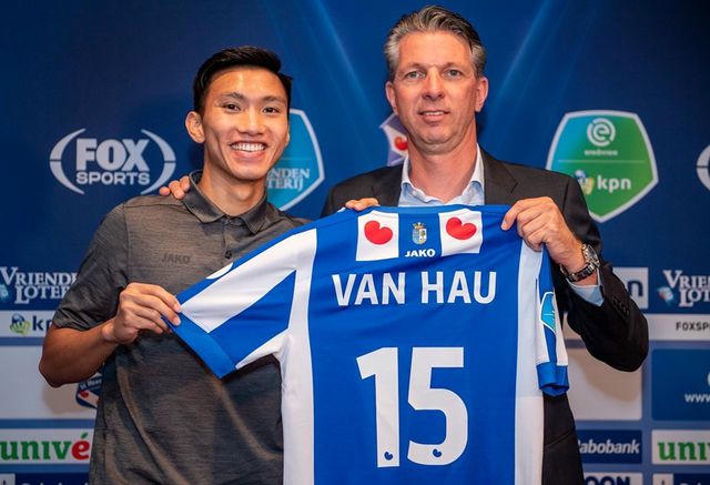 CLB Heerenveen được một công ty Việt Nam hỗ trợ trả lương cho Văn Hậu - 1 CLB Heerenveen được một công ty Việt Nam hỗ trợ trả lương cho Văn Hậu - 1