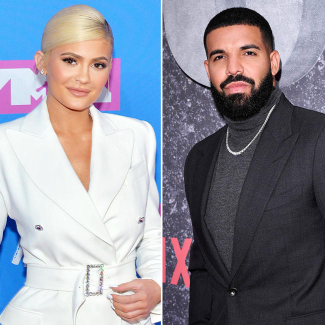 Kylie và rapper Drake.