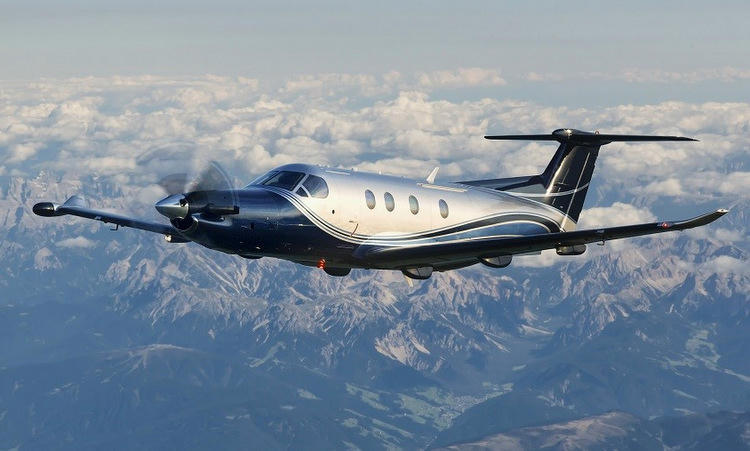 Một máy bay Pilatus PC-12 hoạt động tại Mỹ. Ảnh: Evojets.