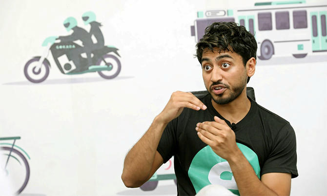 Fahim Saleh, CEO hãng gọi xe công nghệ Gokada. Ảnh: Reuters.