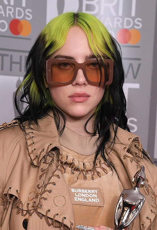 Ca sĩ 18 tuổi Billie Eilish lần đầu có tên trong top nhờ thành công của album đầu tay When We All Fall Asleep, Where Do We Go?, trong đó có bản hit Bad Guy.