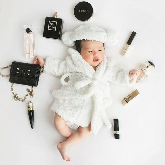 Con sao Việt vừa sinh ra đã dát đầy hàng hiệu đắt đỏ đáng ghen tị - 10