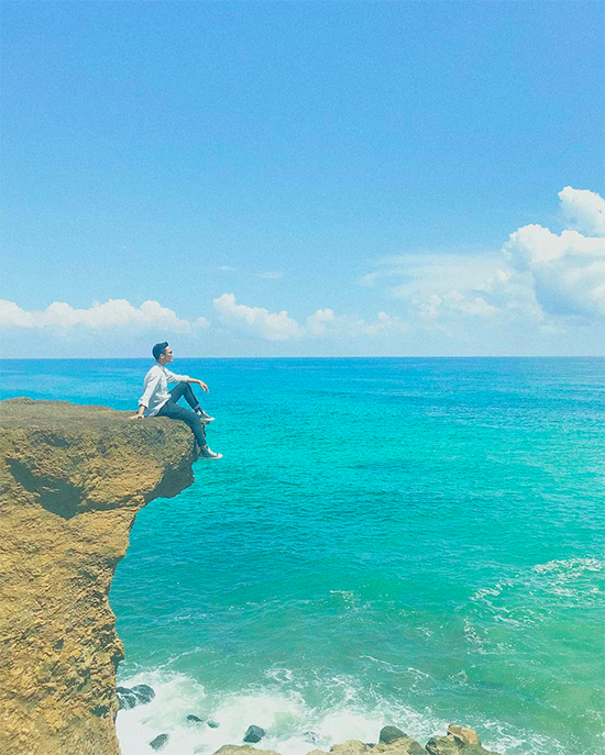 Mũi Trèo từng là điểm du lịch yêu thích của giới trẻ Quảng Trị. Ảnh: nhat.arch94