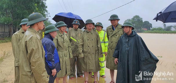 Đã có 2 người mất tích vì lũ lụt ở Thanh Chương