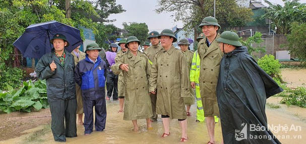 Đã có 2 người mất tích vì lũ lụt ở Thanh Chương