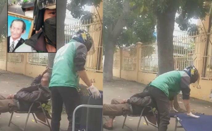 Phía sau câu chuyện anh xe ôm tặng giường cụ ông lang thang, nằm 30 phút cụ qua đời - ảnh 1