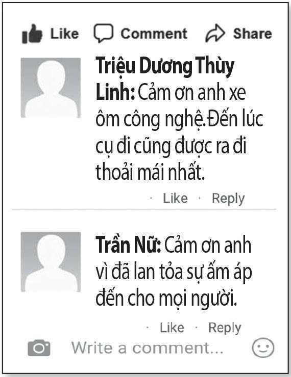 Phía sau câu chuyện anh xe ôm tặng giường cụ ông lang thang, nằm 30 phút cụ qua đời - ảnh 2