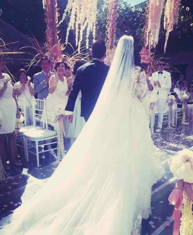 Lam Tam Nhu - Hoac Kien Hoa hon cuong nhiet trong le cuoi hinh anh 12