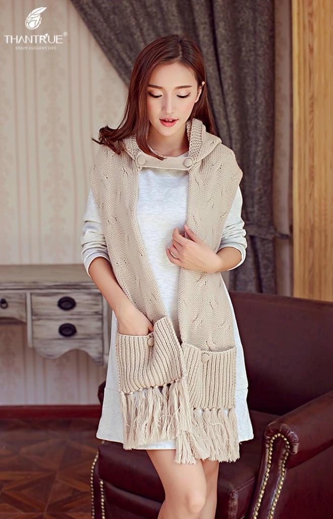 Những mẫu khăn quàng bạn gái nên có mùa đông 2016