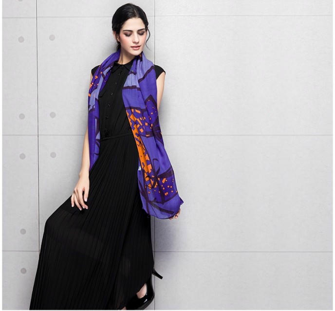 Những mẫu khăn quàng bạn gái nên có mùa đông 2016