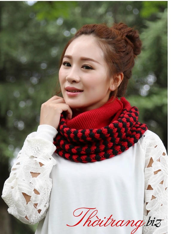 Những mẫu khăn quàng bạn gái nên có mùa đông 2016