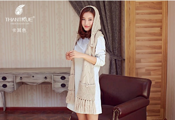 Những mẫu khăn quàng bạn gái nên có mùa đông 2016