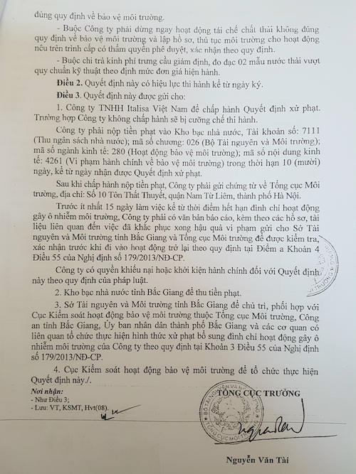 Bắc Giang: Bí ẩn những lá bùa của doanh nghiệp liên tiếp bức tử môi trường - Ảnh 3.