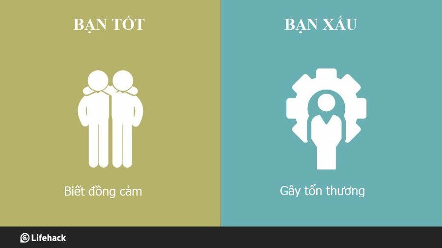 bạn tốt, bạn xấu