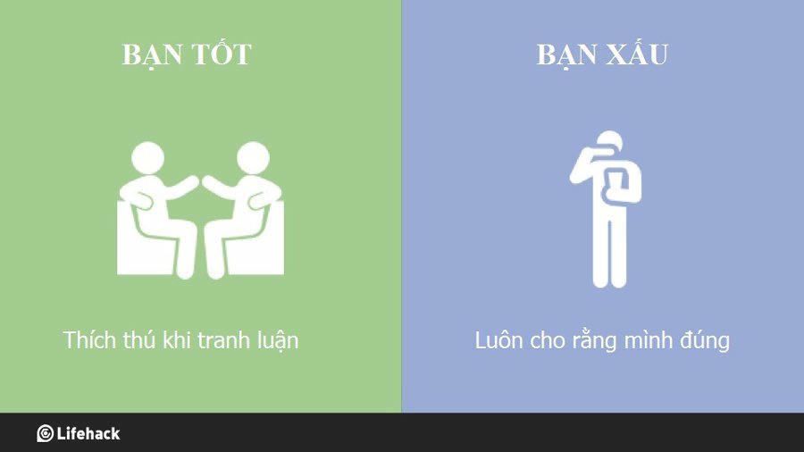 bạn tốt, bạn xấu